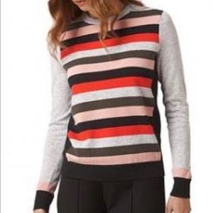 L.K. Bennett London Striped Sweater Medium